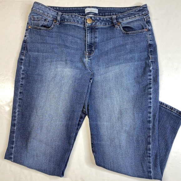 Lane Bryant Denim - Lane Bryant Lowrise Boyfriend Sz 16 Flex Magic Waistband Denim Jeans Plus Size